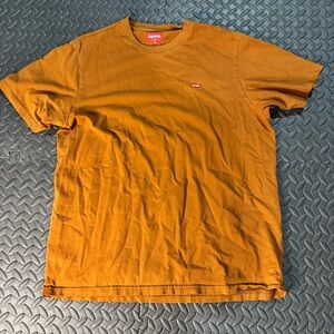 2020 supreme orange small box t shirt size XL